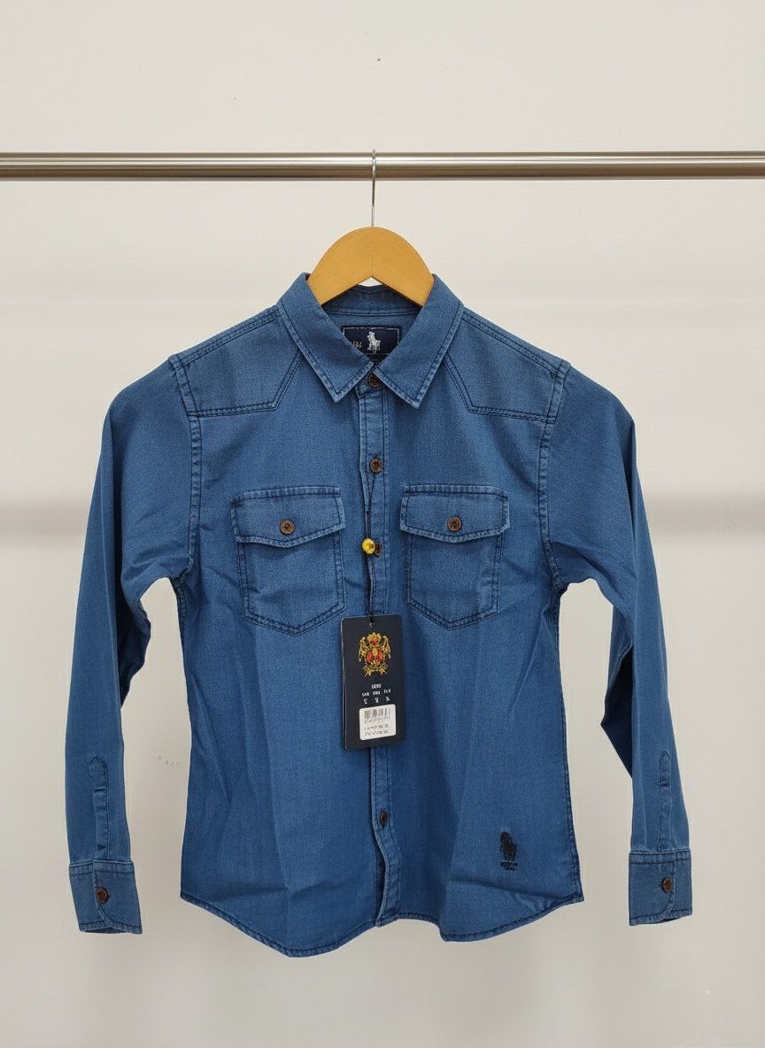 Chemise Polo Azul Oceano